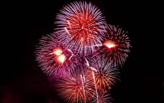 Feuerwerk (Symbolbild)