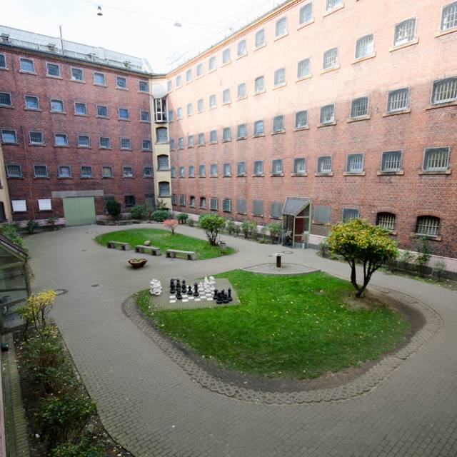 Innenhof der JVA in Dortmund.