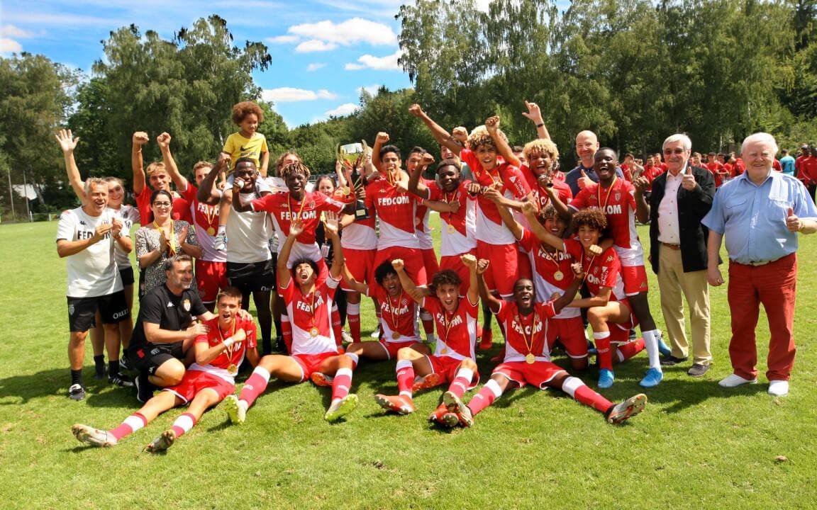 Gewinner des Ruhr Cup International Turniers AS Monaco.