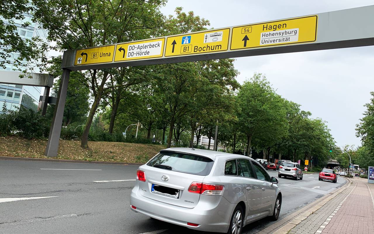 Ruhrallee in Dortmund