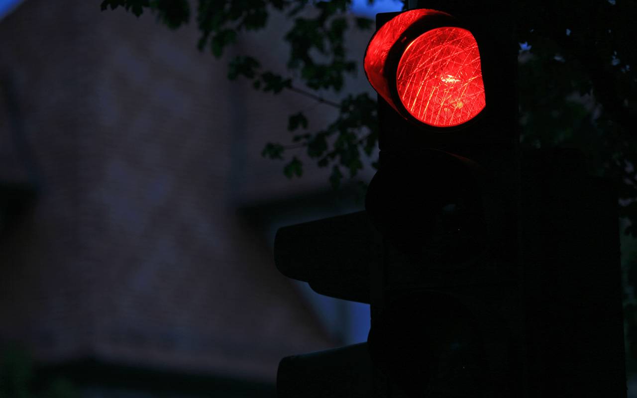 Rote Ampel (Symbolbild)