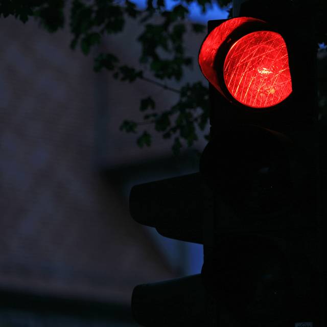 Rote Ampel (Symbolbild)