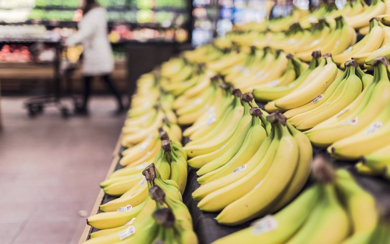 Bananen im Supermarkt (Symbolbild)