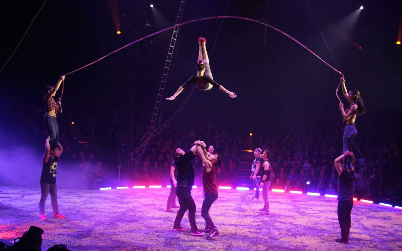 Zola: Seilspringen im Zirkus Flic Flac