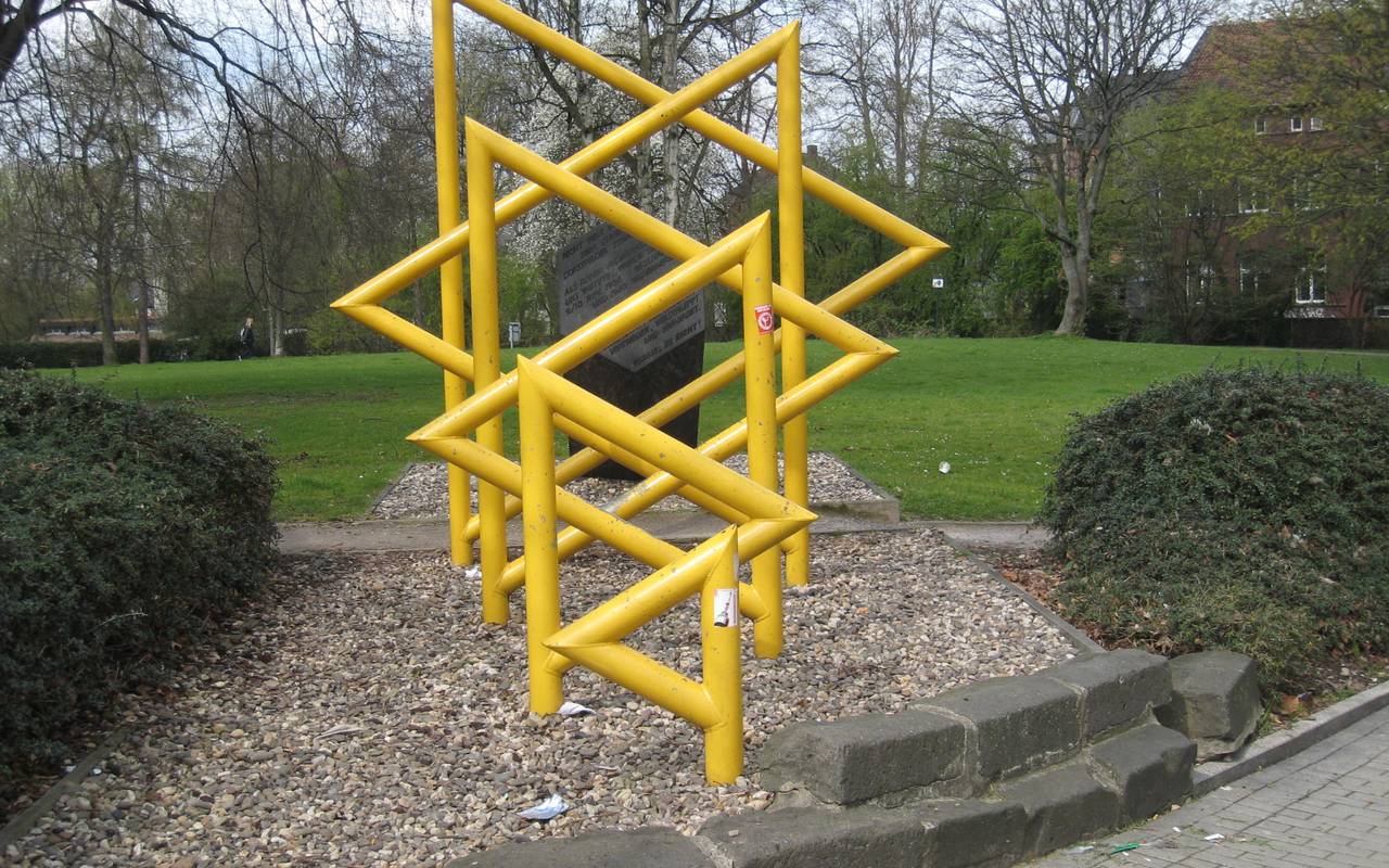 Denkmal für die Synagoge in Dortmund-Dorstfeld
