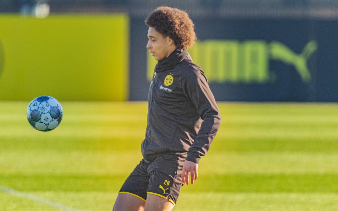 BVB-Spieler Axel Witsel beim Training am 21. Januar 2020.