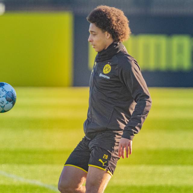 BVB-Spieler Axel Witsel beim Training am 21. Januar 2020.