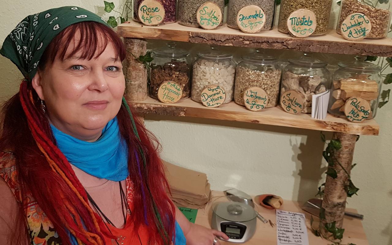 Hexe Minerva aus Dortmund.