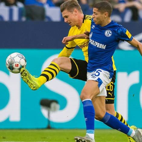 Der BVB spielt das Derby gegen Schalke 2019.