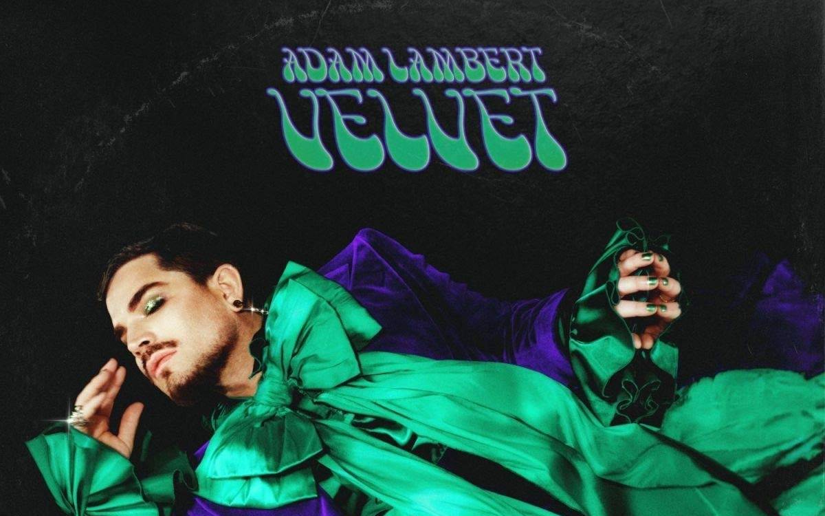 Album Cover von Adam Lambert "Velvet"