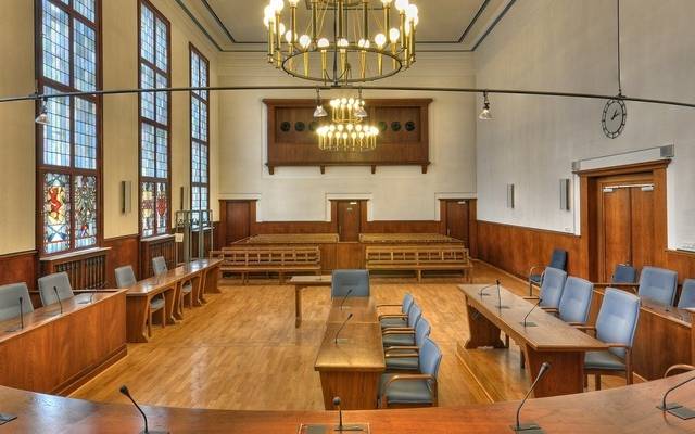 Sitzungssaal Landgericht