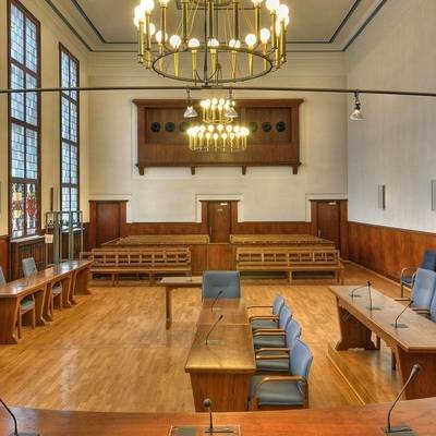 Sitzungssaal Landgericht