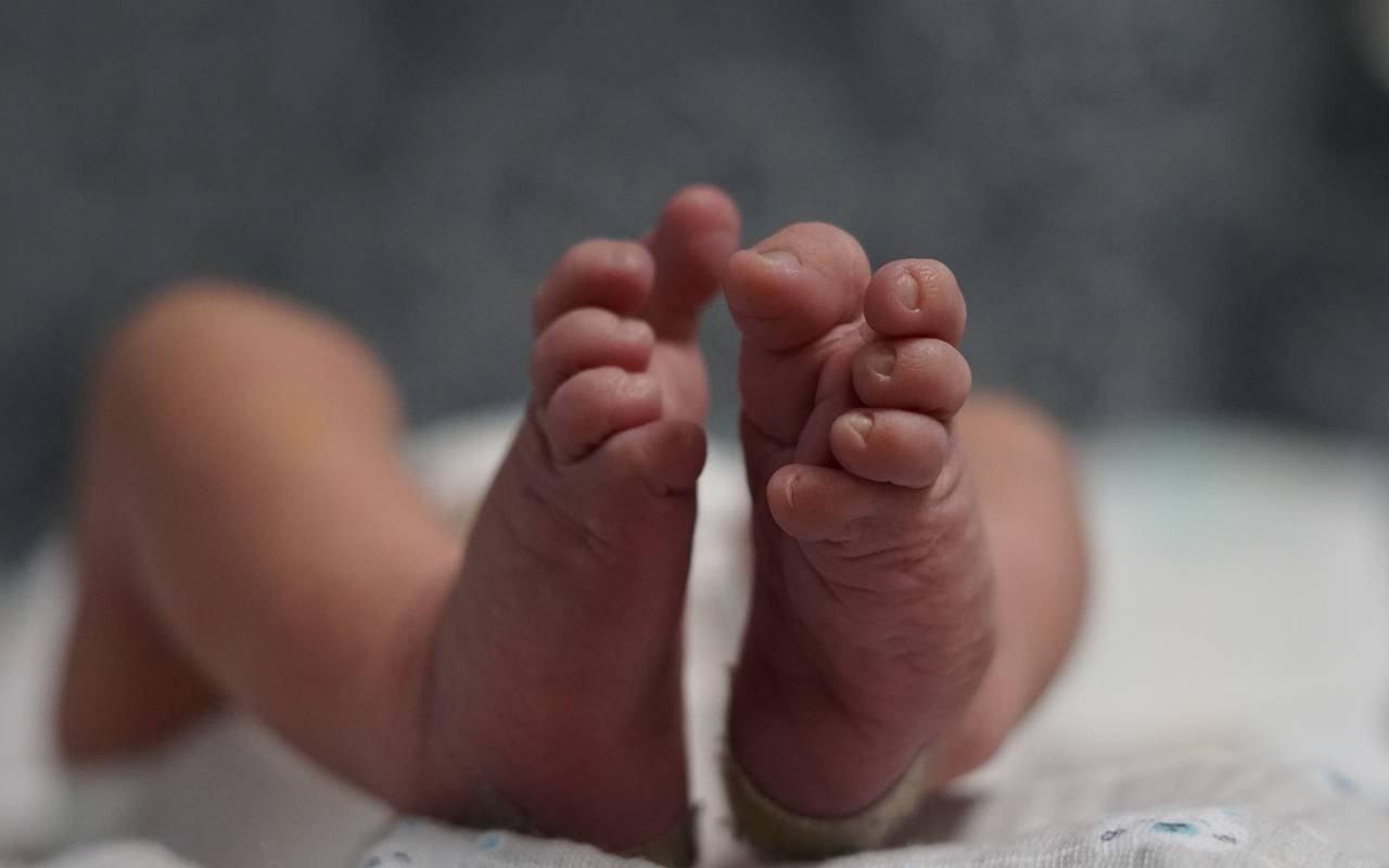 Baby-Füße. Symbolbild.