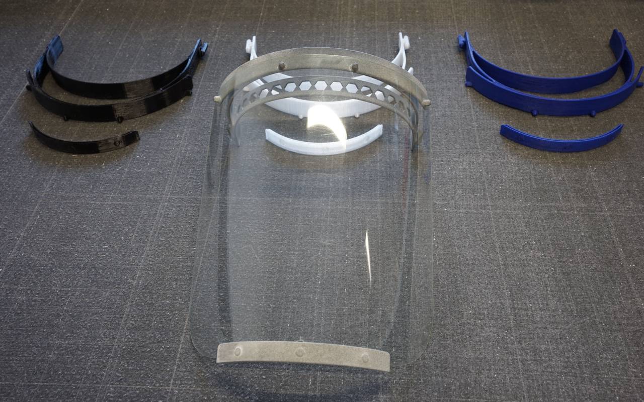 FH Dortmund stellt Face-Shields her mit 3D-Drucker.