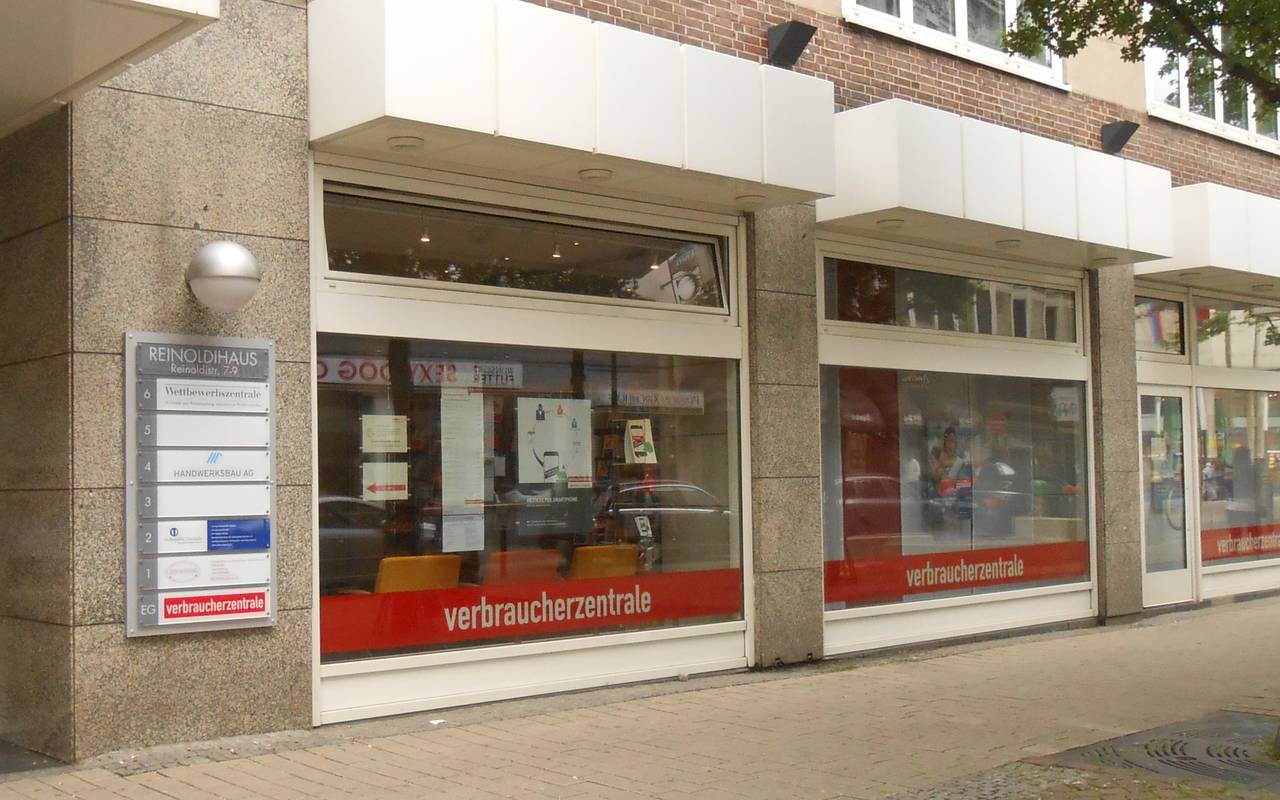 Verbraucherzentrale in Dortmund.