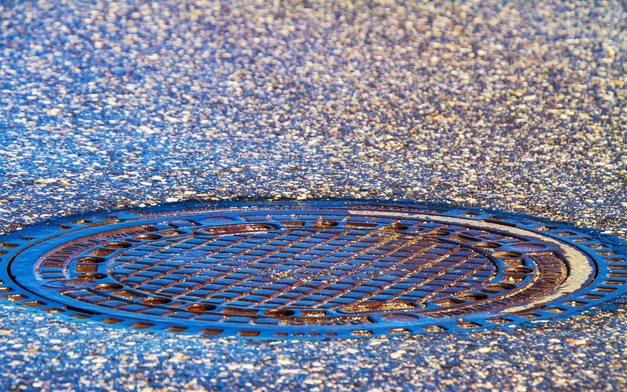 Gullideckel Symbolbild.