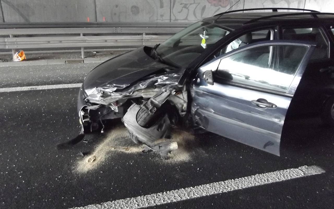 Unfall auf der A2 am 12. Mai 2020.