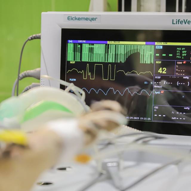 Symbolbild: EKG-Monitor