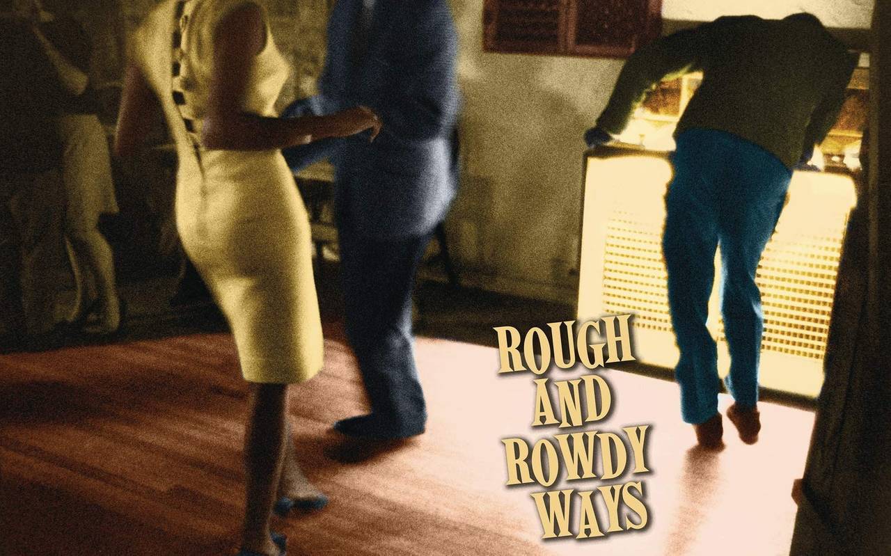Albumcover "Rough and Rowdy Ways" von Bob Dylan.