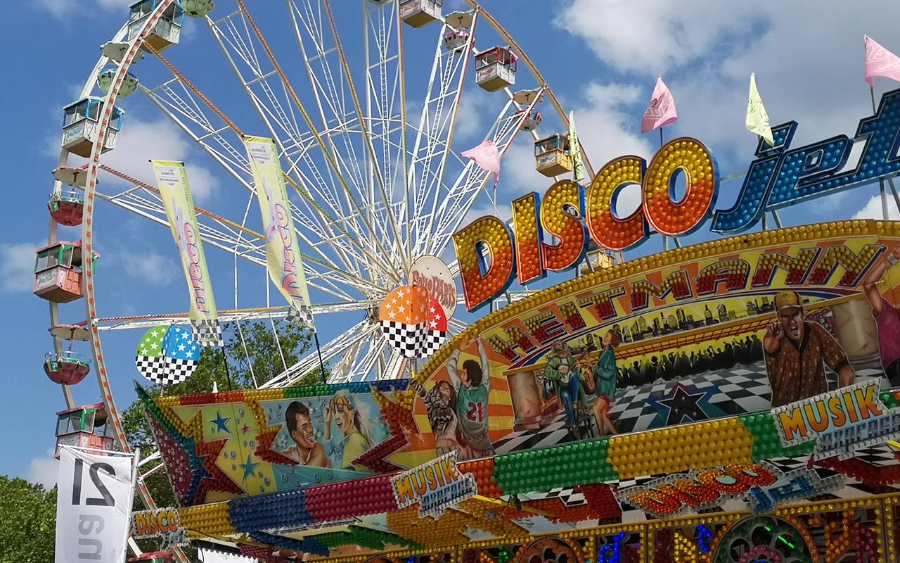 Pop-Up Freizeitpark "FunDOmio" in Dortmund.