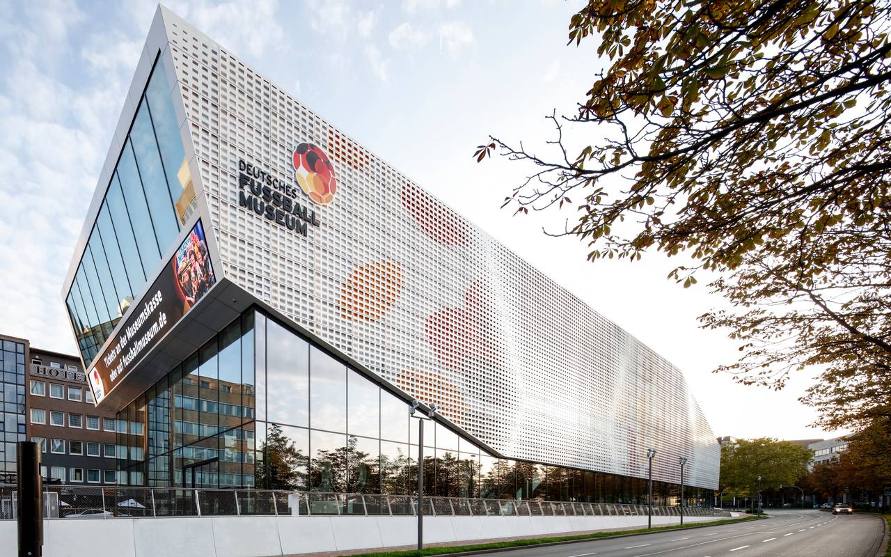 Außenansicht Deutsches Fußballmuseum