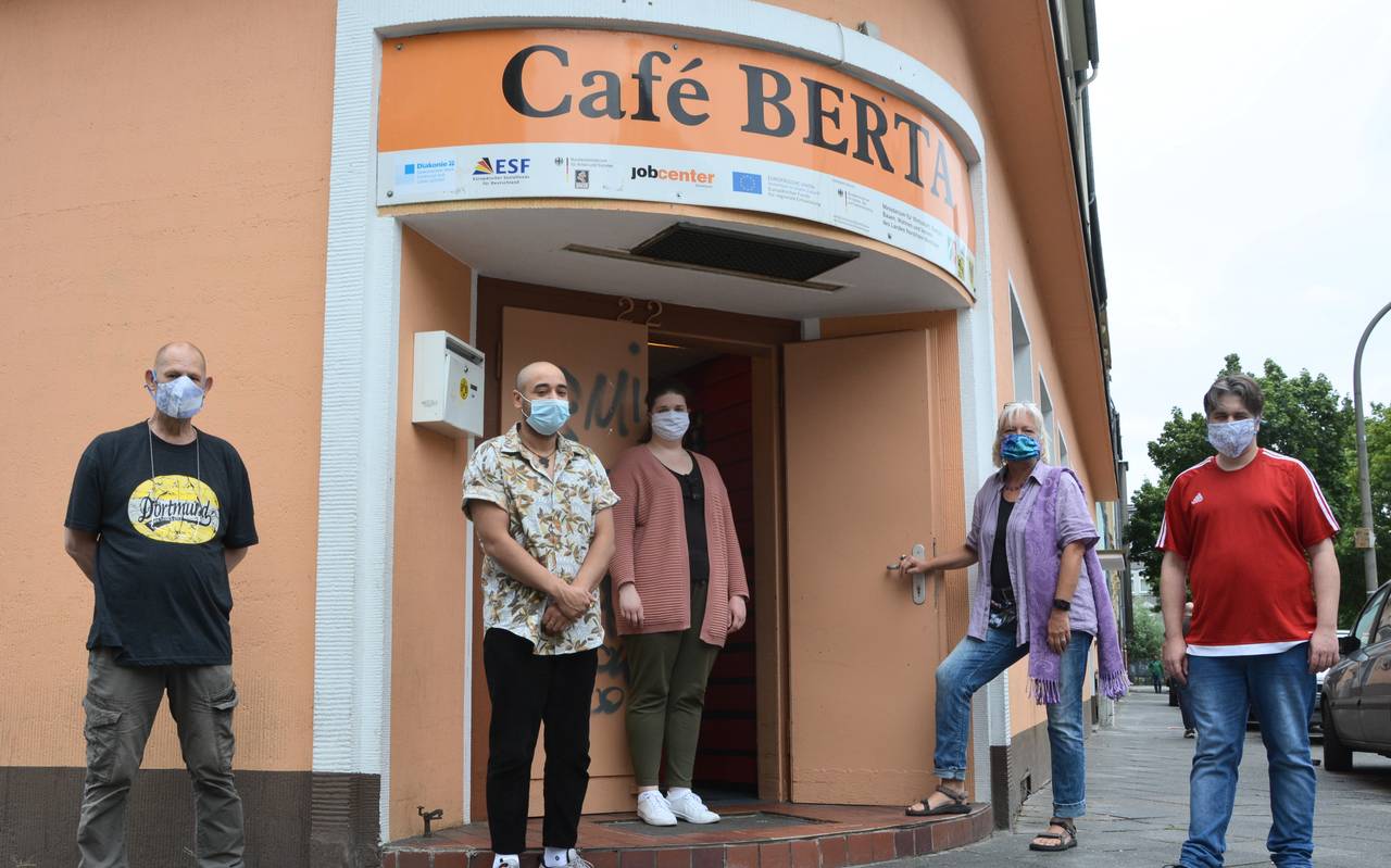 Café Berta in Dortmund hat nach der Corona-Pause wieder geöffnet.