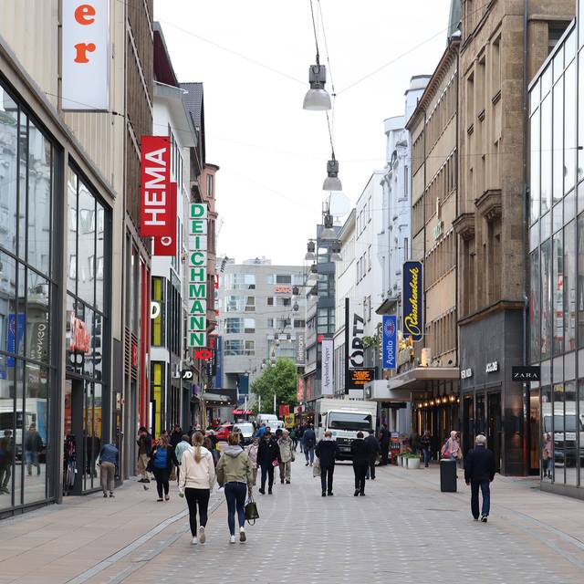 Der Westenhellweg in Dortmund im Juli 2020.