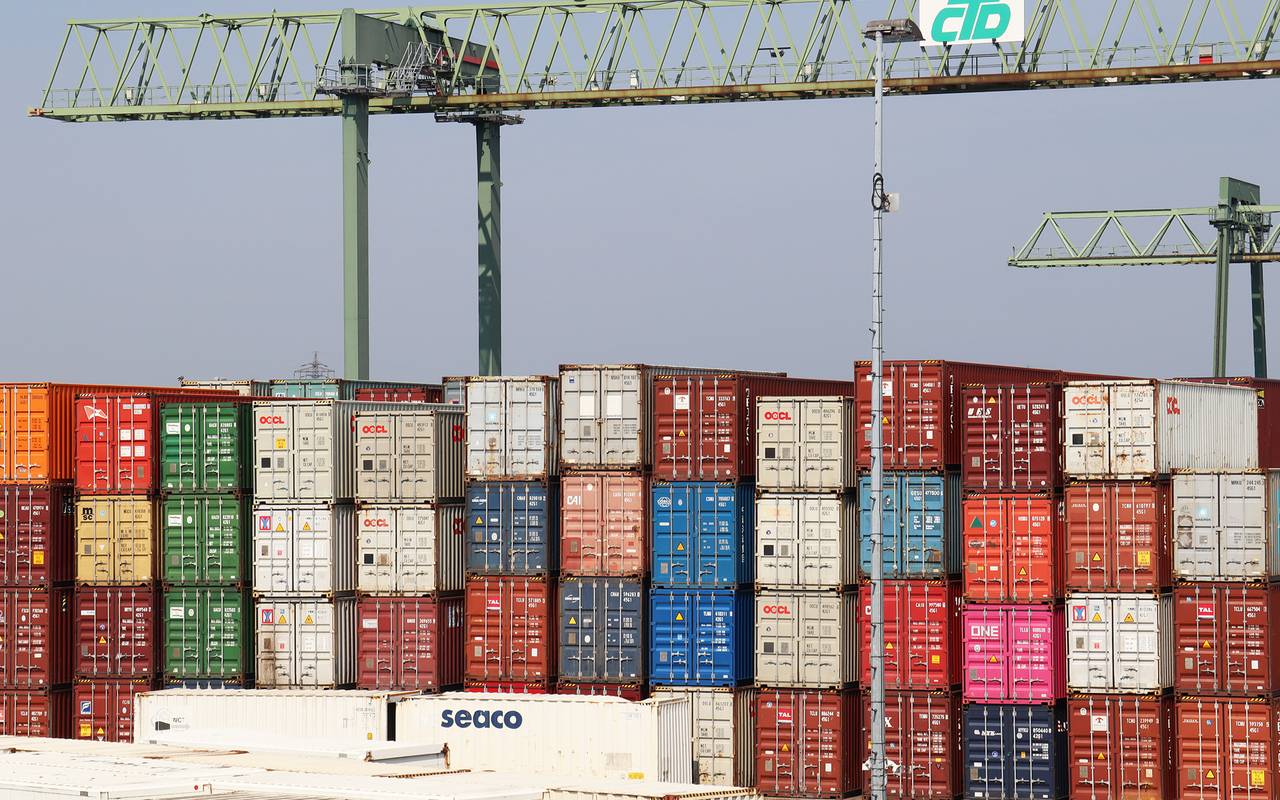 Dortmund Hafen Container