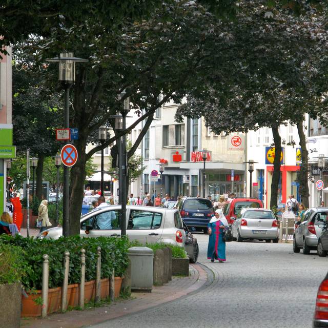 Die Münsterstraße in der Dortmunder Nordstadt.