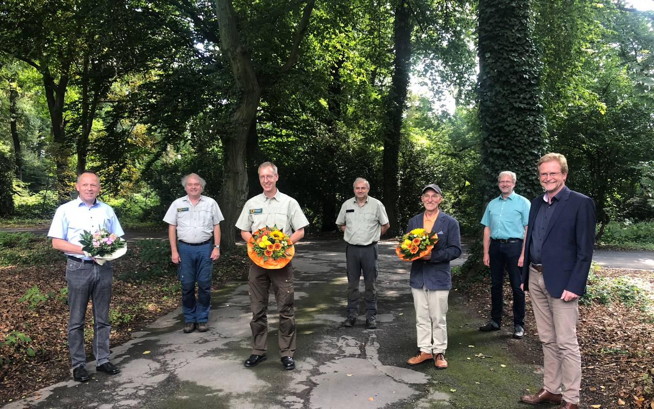 Erwin Fischer wird in den Ruhestand verabschiedet.