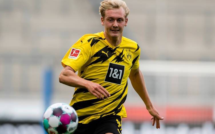 BVB-Spieler Julian Brand beim „Cup der Traditionen“
