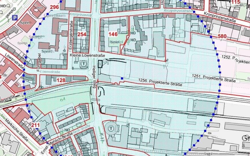Evakuierungsradius Heiliger Weg