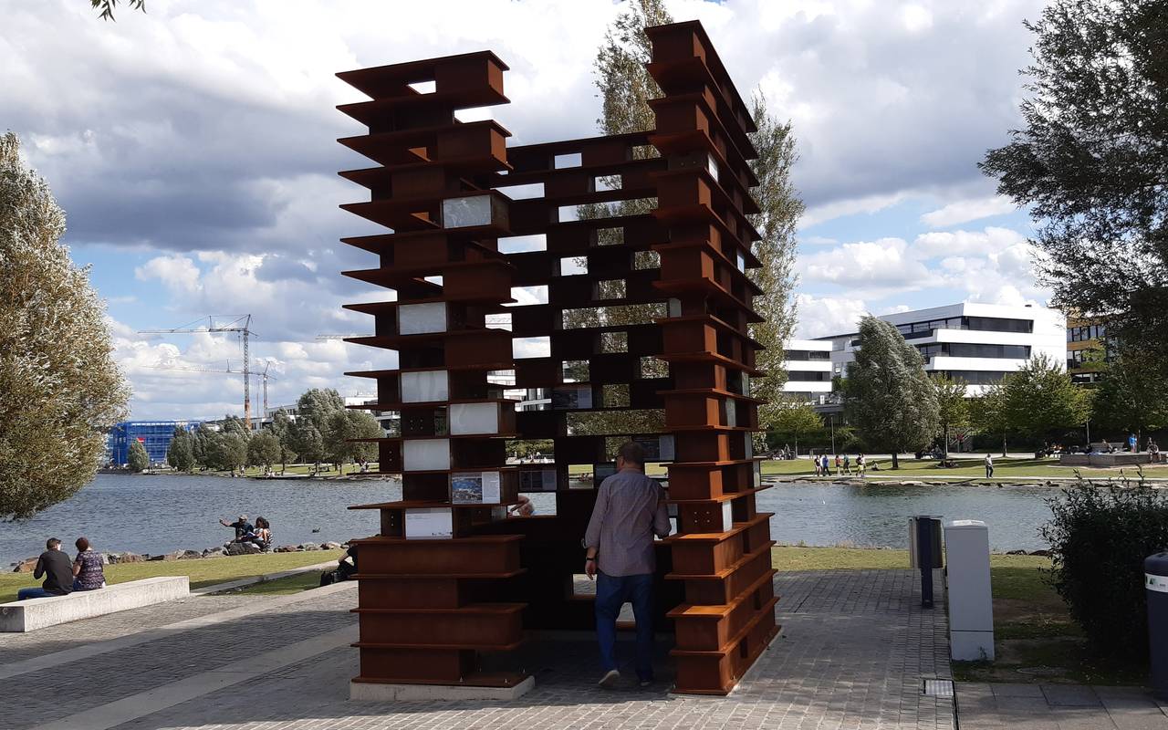 Mahnmal am Phoenix-See in Dortmund-Hörde.
