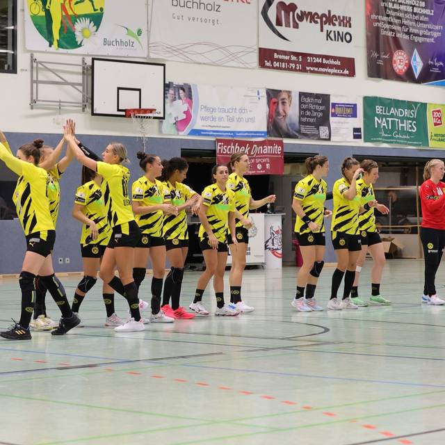Saisonauftakt: BVB-Handball-Damen gewinnen erstes Bundesligaspiel.