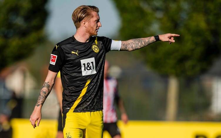 Marco Reus beim Testspiel gegen Sparta Rotterdam.