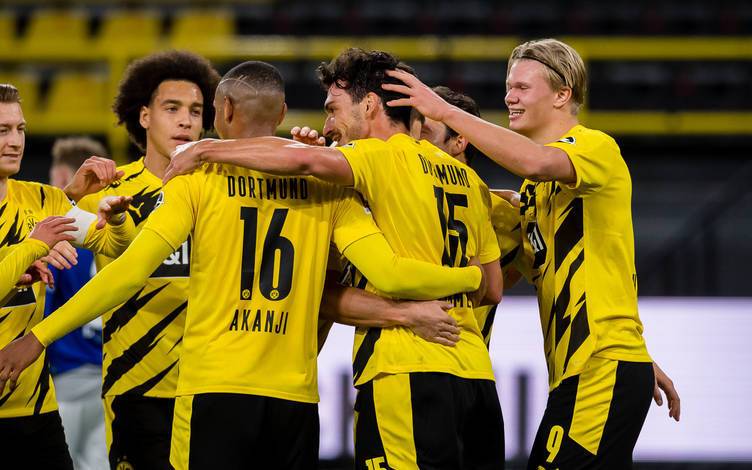 BVB nach Revierderby am 24.10. gegen Schalke 04.