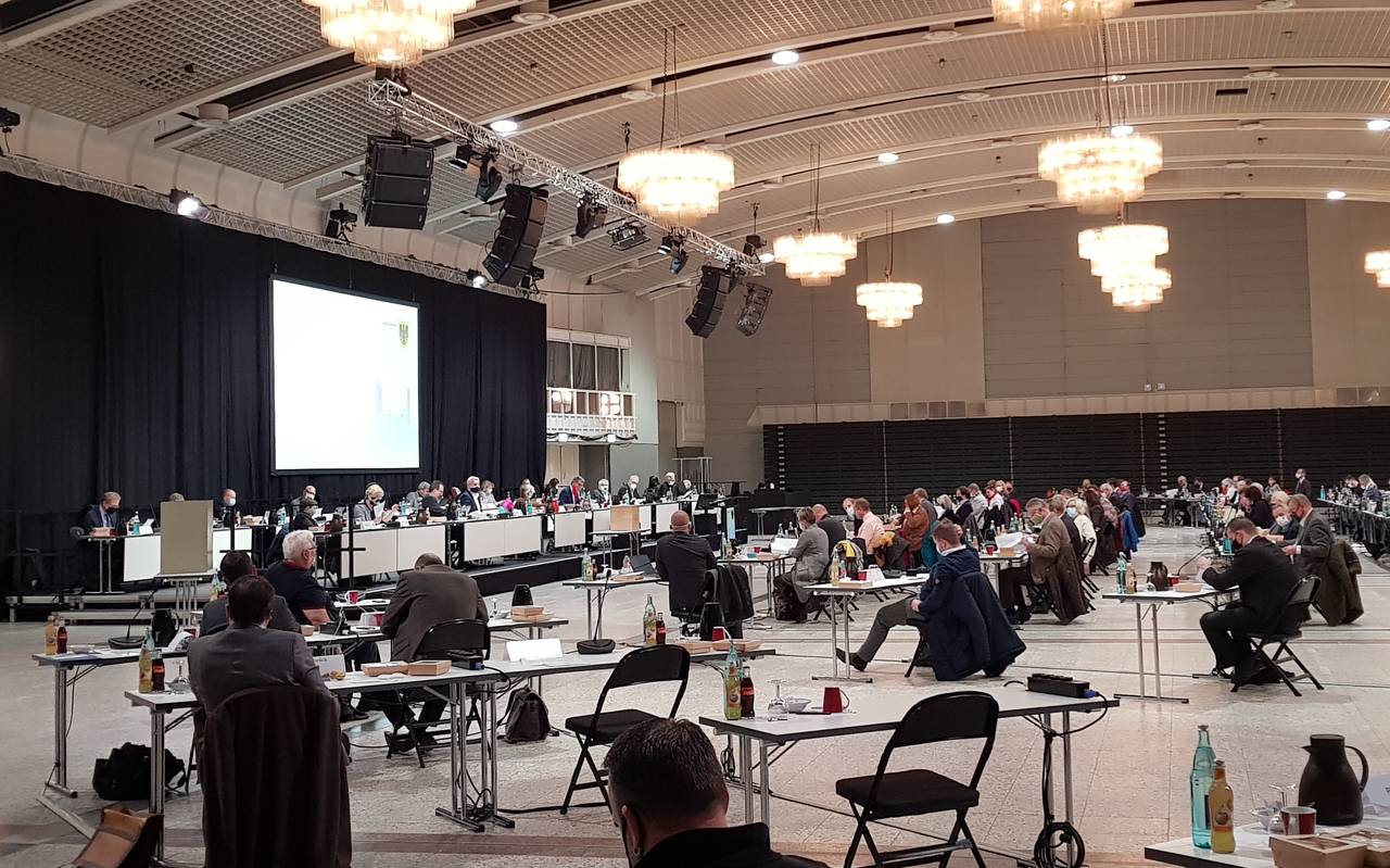 Ratssitzung in der Dortmunder Westfalenhalle 2