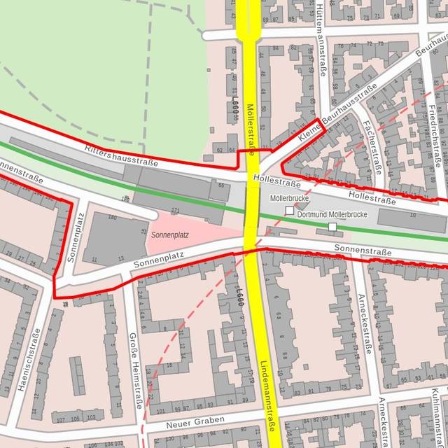Ansammlungsverbot Möllerbrücke 2021