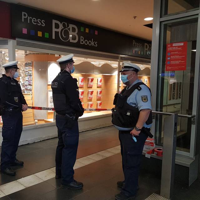 Dortmunder Hauptbahnhof gesperrt 18.01-2022