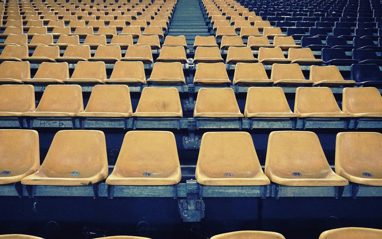 Sitzplätze im Stadion des BVB in Dortmund (Signal Iduna Park)