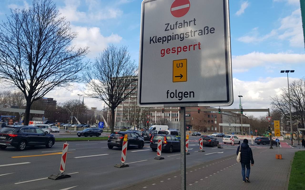 Baustelle Kleppingstraße