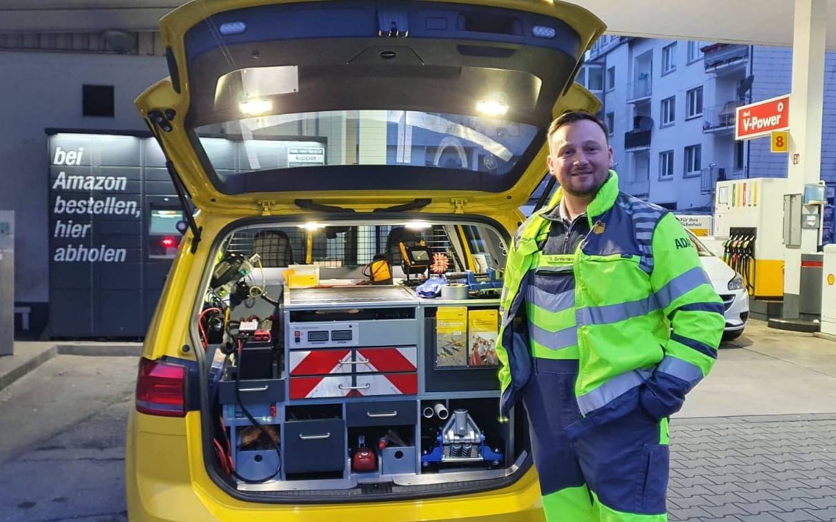 ADAC Pannenhelfer Stefan sonnemann