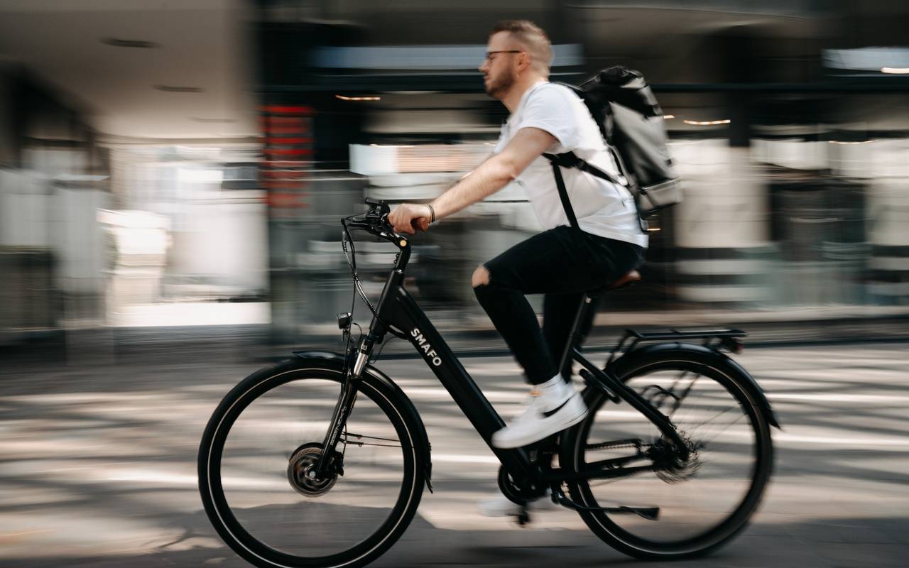 Ein Radfahrer (Symboldbild)