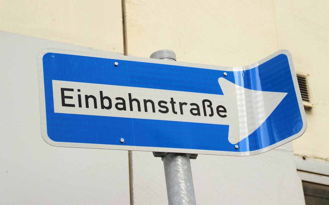 Einbahnstraße (Symbolbild)