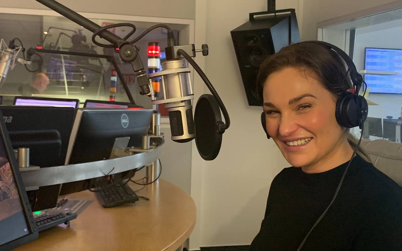 Die Dortmunderin Maria Langer im Radio 91.2-Studio