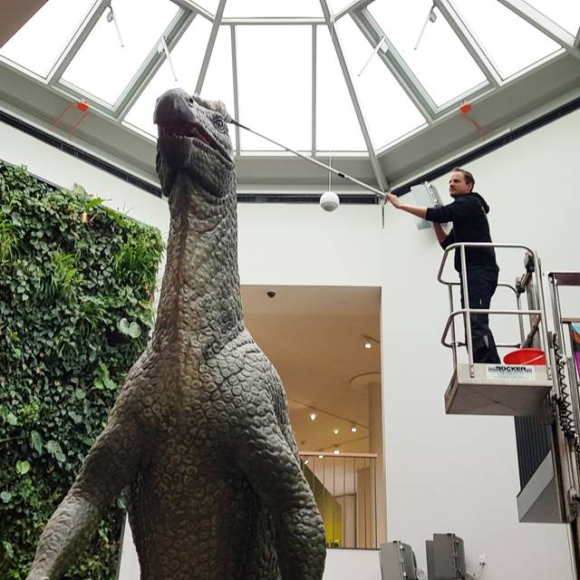 Frühjahrsputz Dortmund Naturmuseum Dino