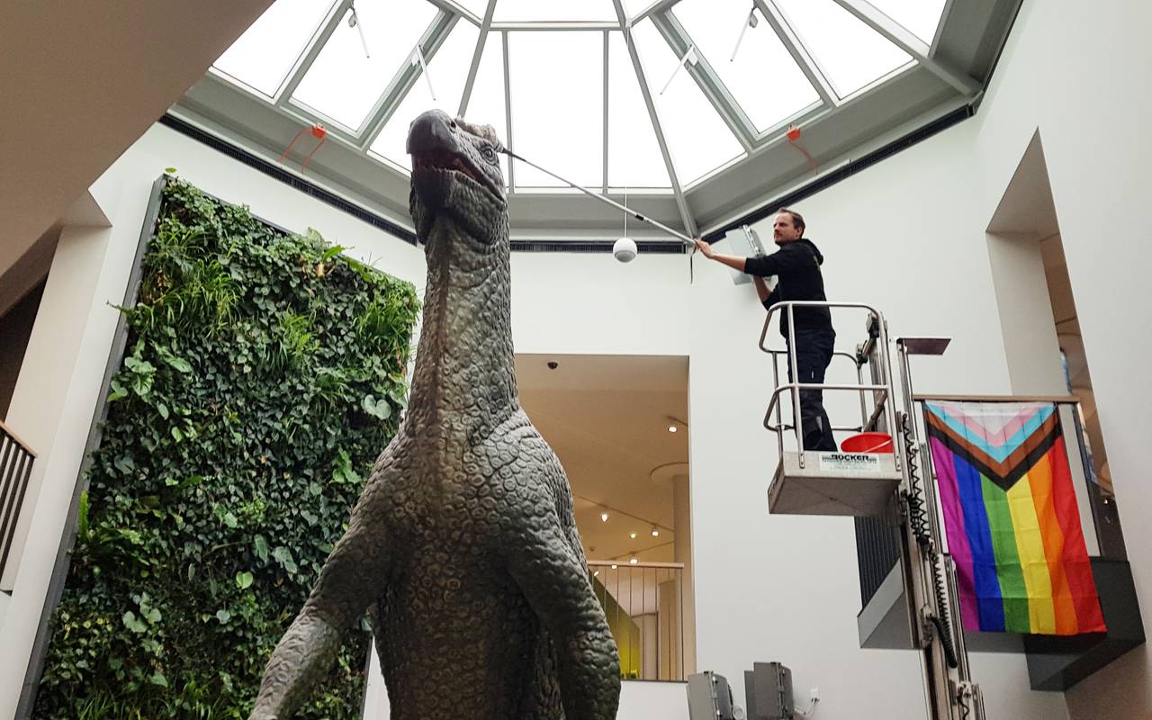 Frühjahrsputz Dortmund Naturmuseum Dino