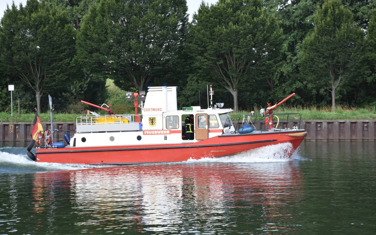 Löschboot Feuerwehr Dortmund