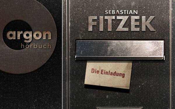 Buchcover Sebastian Fitzek zum neuen Buch "Die Einladung"