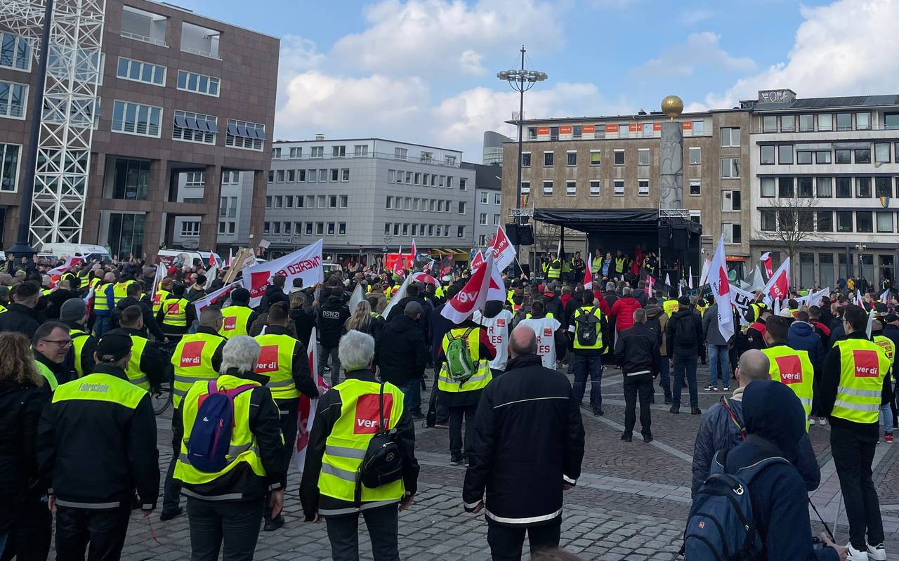 Verdi Streik Bahn Dortmund